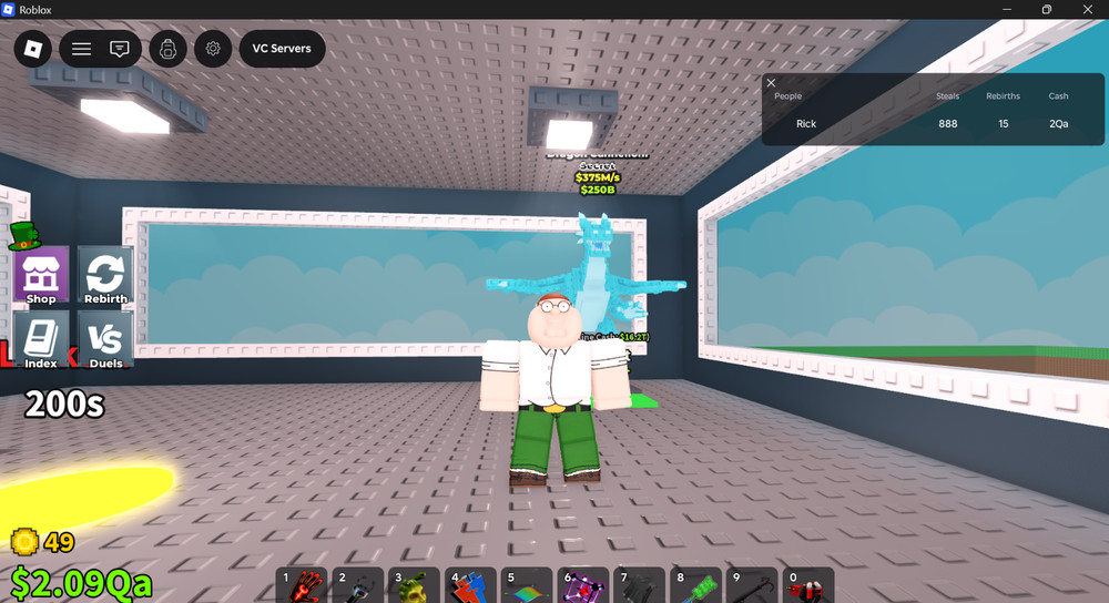 Steal A Brainrot Digital Item – Diamond Mutation Dragon Cannelloni (375M/s)
