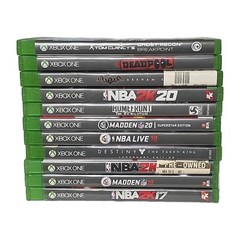 11 Lot Of Xbox One Games Ghost Recon NBA2K17 Homefront Batman Arkham Destiny