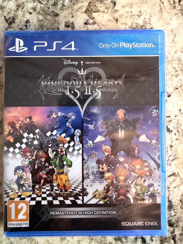 Kingdom Hearts 1.5 and 2.5 Remix PS4 Brand New Factory Sealed PlayStation 4