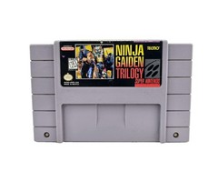 Ninja Gaiden Trilogy Super Nintendo Game SNES Authentic Excellent Condition
