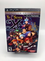 Ys Seven Premium Edition • CIB COMPLETE • PSP • SEALED CONTENTS!