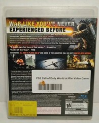 Call of Duty: World at War (Sony PlayStation 3, 2008) Complete CIB, Tested