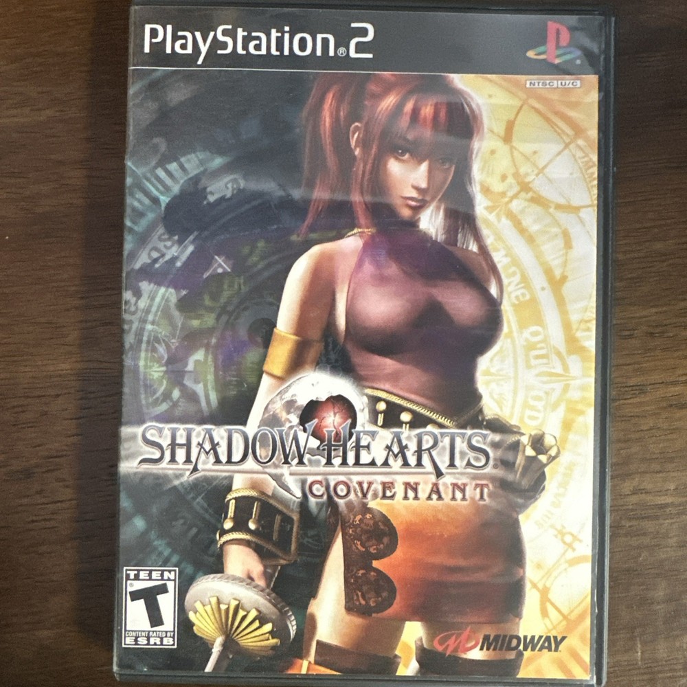 Midway Shadow Hearts: Covenant PS2 Role Playing Game 2 Discs Manual NTSC-U/C