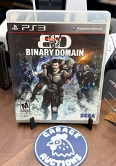 Binary Domain – Sony Playstation 3 – PS3 – Full CIB – Cleaned & Tested – NICE!