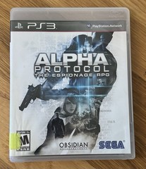 Alpha Protocol The Espionage RPG by SEGA/Obsidian – PS3