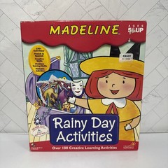 Madeline Rainy Day Activities Creative Wonders CD-ROM / PC & MAC Bix Box PC New