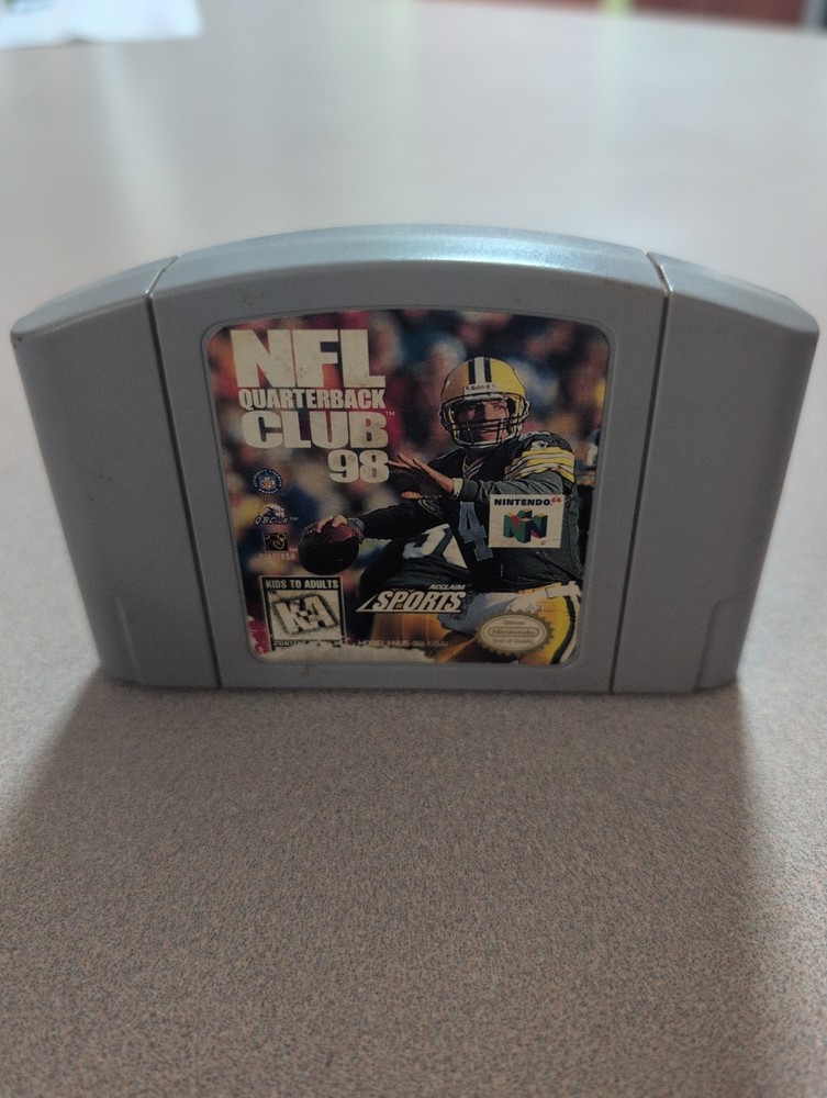 Nintendo 64 N64 NFL Quarterback Club 99 Tested Combine Ship