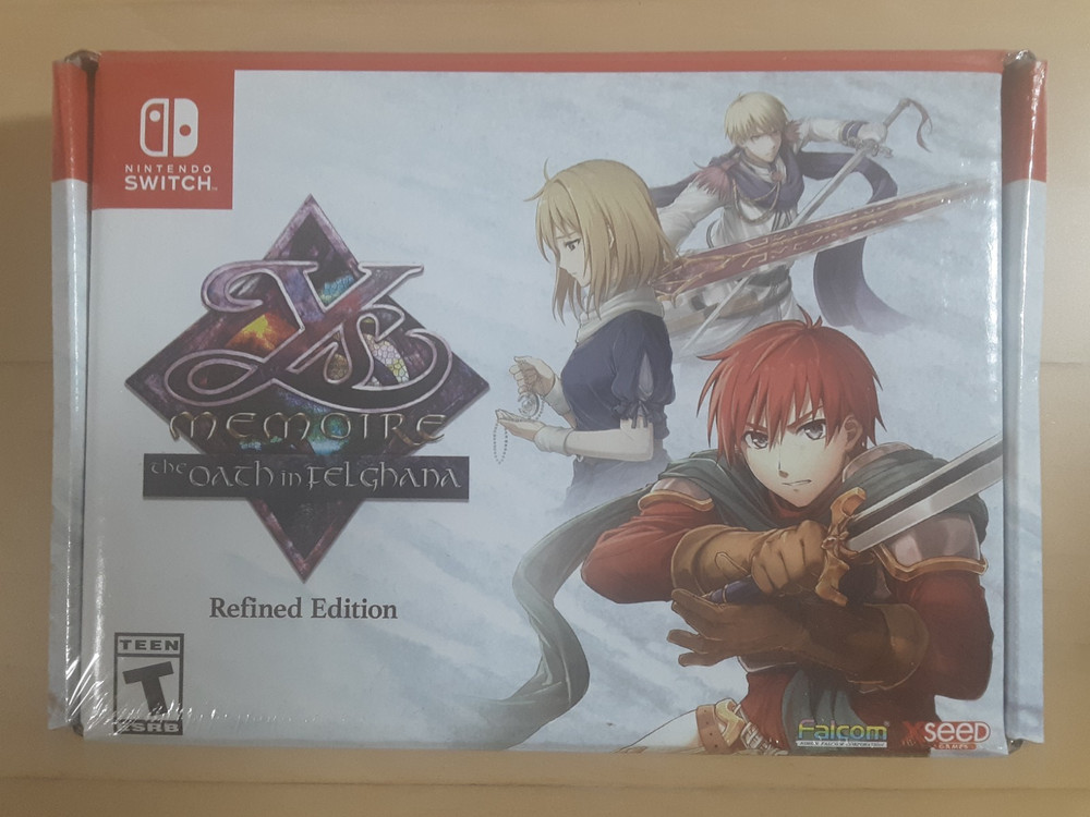 Ys Memoire: The Oath in Felghana Refined Edition -Nintendo Switch -Ships in Box!