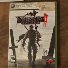 Tecmo Ninja Gaiden II (Ninja Gaiden Series) M Action & Adventure Manual Xbox 360