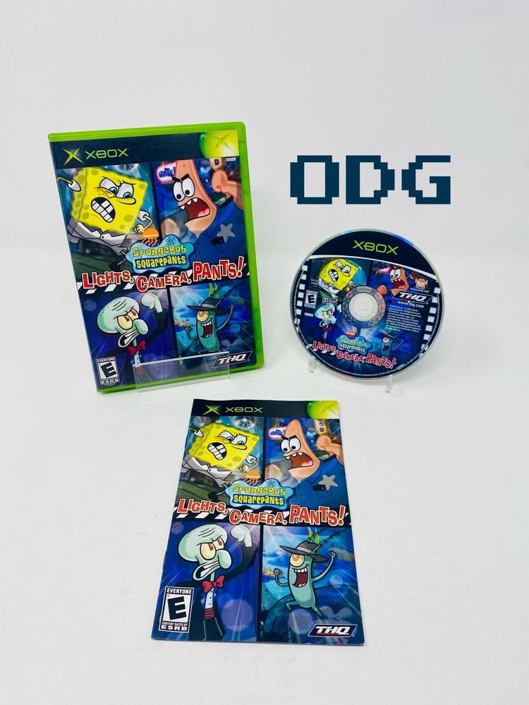 SpongeBob SquarePants: Lights, Camera, Pants (Microsoft Xbox, 2005)