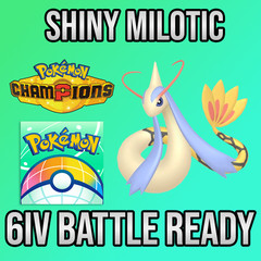 ✨6IV SHINY Milotic + EVS🚀 POKEMON HOME✨Champions✨Online delivery⚡