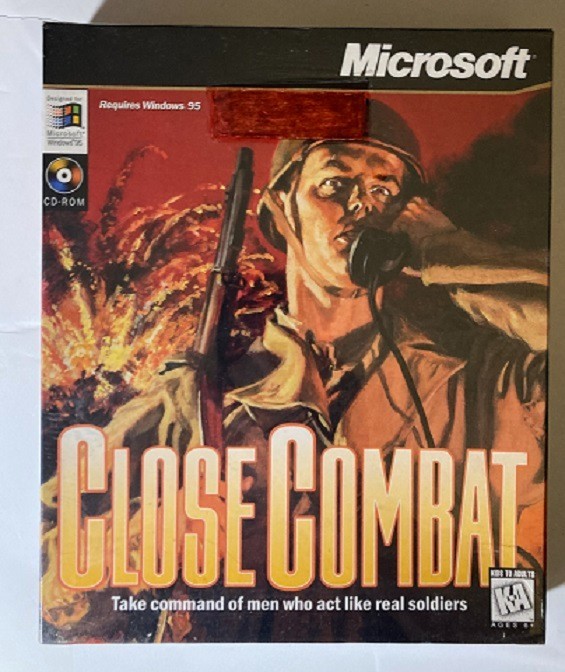 Close Combat Microsoft Windows 95 Big Box Game Brand New Sealed