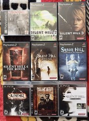 Silent Hill PS1-3 Game Lot All Games Are Mint & Complete