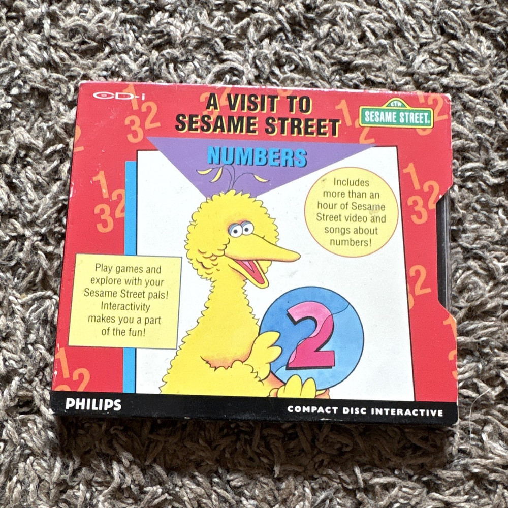 Philips A Visit to Sesame Street: Numbers Interactive Game for Philips CD-i