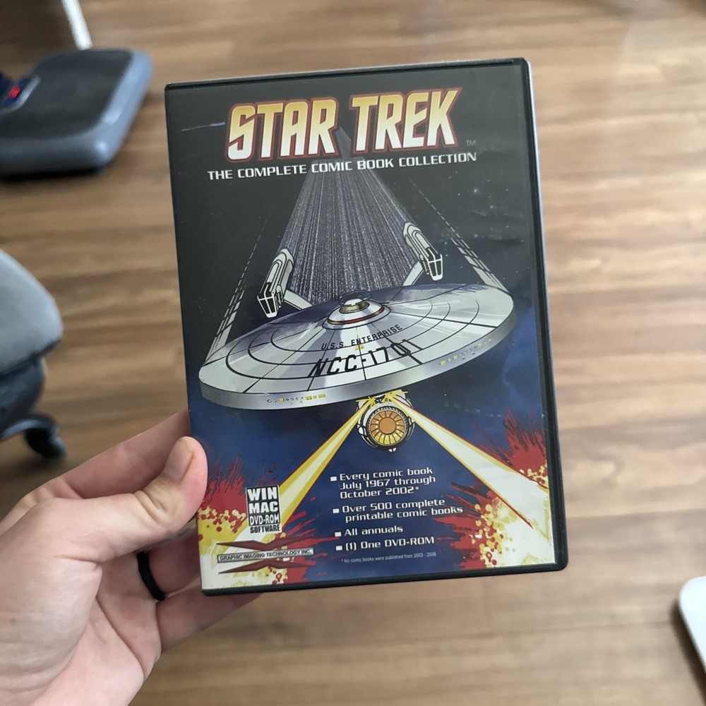 Star Trek Complete Comic Book Collection DVD-ROM 1967-2002
