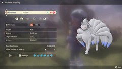 Shiny Alpha Ninetales Max Effort Pokemon Legend Arceus