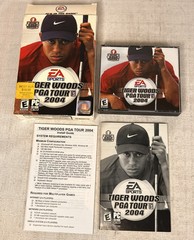 Tiger Woods PGA Tour 2004 Video Game Pc Cd-ROM E-Everyone