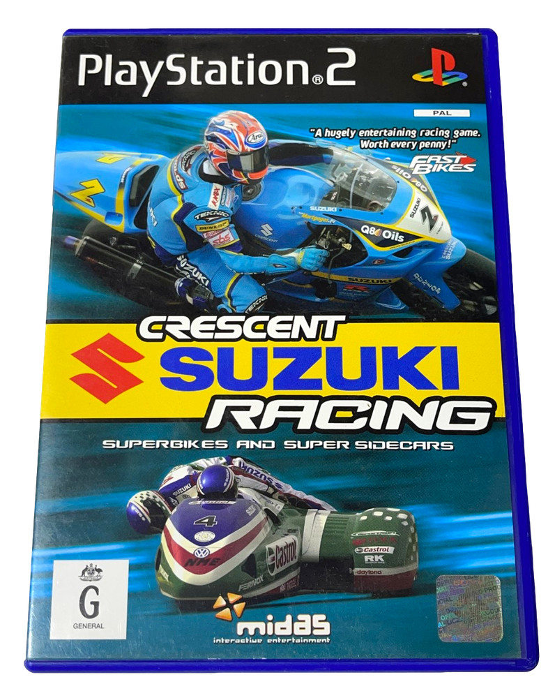 Crescent Suzuki Racing PS2 PAL *Complete*