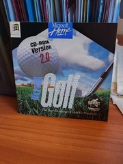 Microsoft Golf CD-ROM Version 2.0 (1996) Vintage – Windows 95 – Microsoft Home