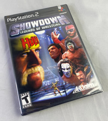 Showdown Legends of Wrestling – PS2 NTSC New Original Cellophane Seal Unopened