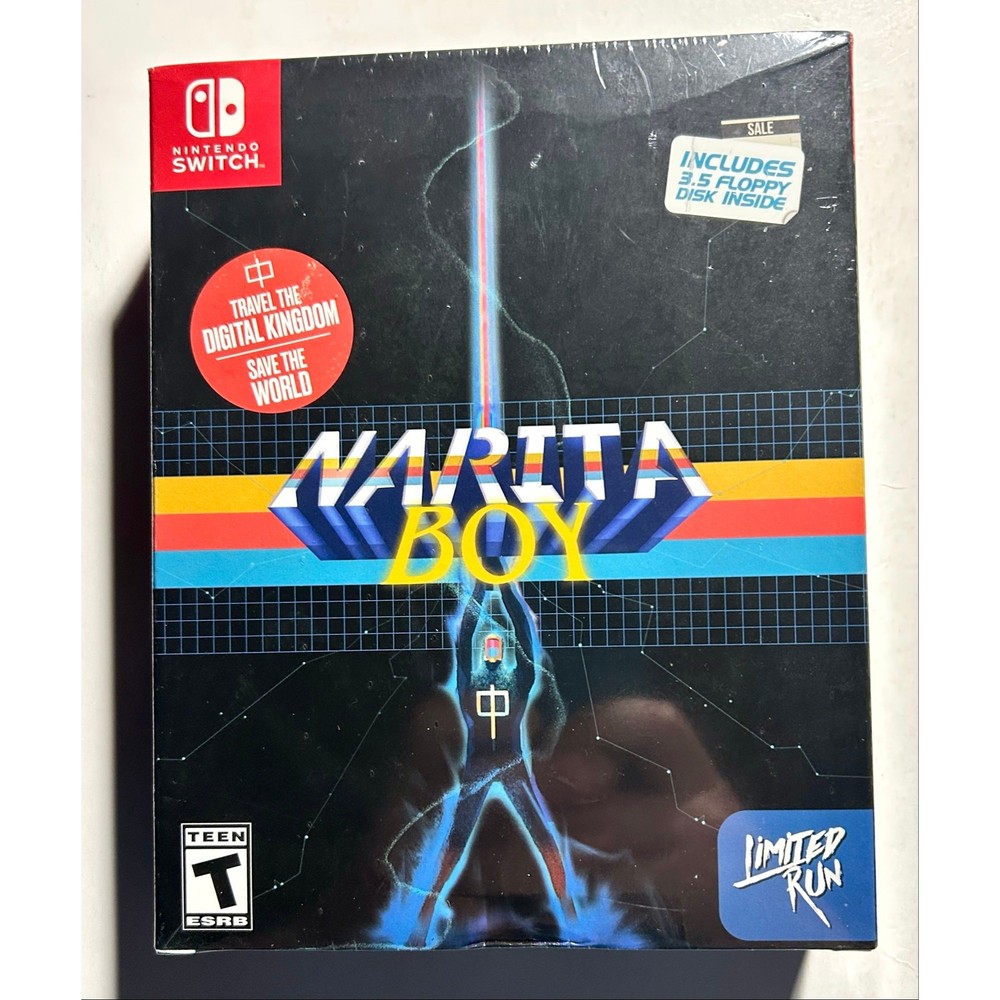 Narita Boy Collector’s Edition (Switch) New/Sealed🔥No Rips no Tears no Dents