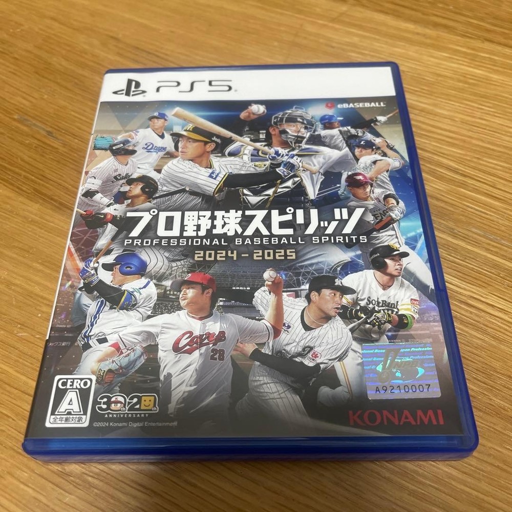 Pro Yakyuu Spirits 2024 2025 PS5 PlayStation 5 Japan Ver. Language JP Konami