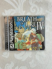 Breath of Fire IV 4 Sony PlayStation 1 PS1 Complete