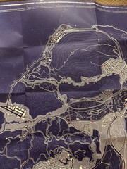 PRISTINE condition GTA V blueprint, Los Santos Map. UV map