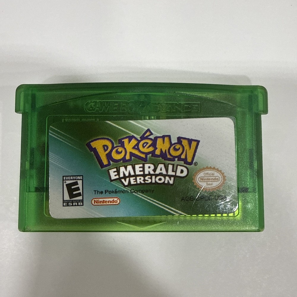 Pokémon: Emerald Version Nintendo Game Boy Advance E-Everyone NTSC-U/C Reprint!!