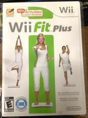 Nintendo Wii FIT PLUS Active Home Workout Exercise Fitness Video Game Software