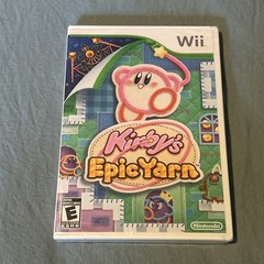 Kirby’s Epic Yarn (Nintendo Wii, 2010) Brand New Factory Sealed