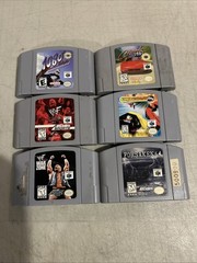 Cruis’n USA Wwf Forsaken Wipeout 64 1080 Wwf Attitude Nintendo 64 N64 Game Lot