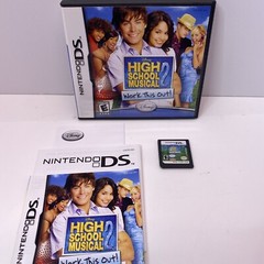 High School Musical 2 Work This Out Nintendo Game DS 2008 with Case Complete