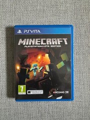 PS VITA MINECRAFT Physical Cart Version Rare REGION FREE (Works On NTSC)