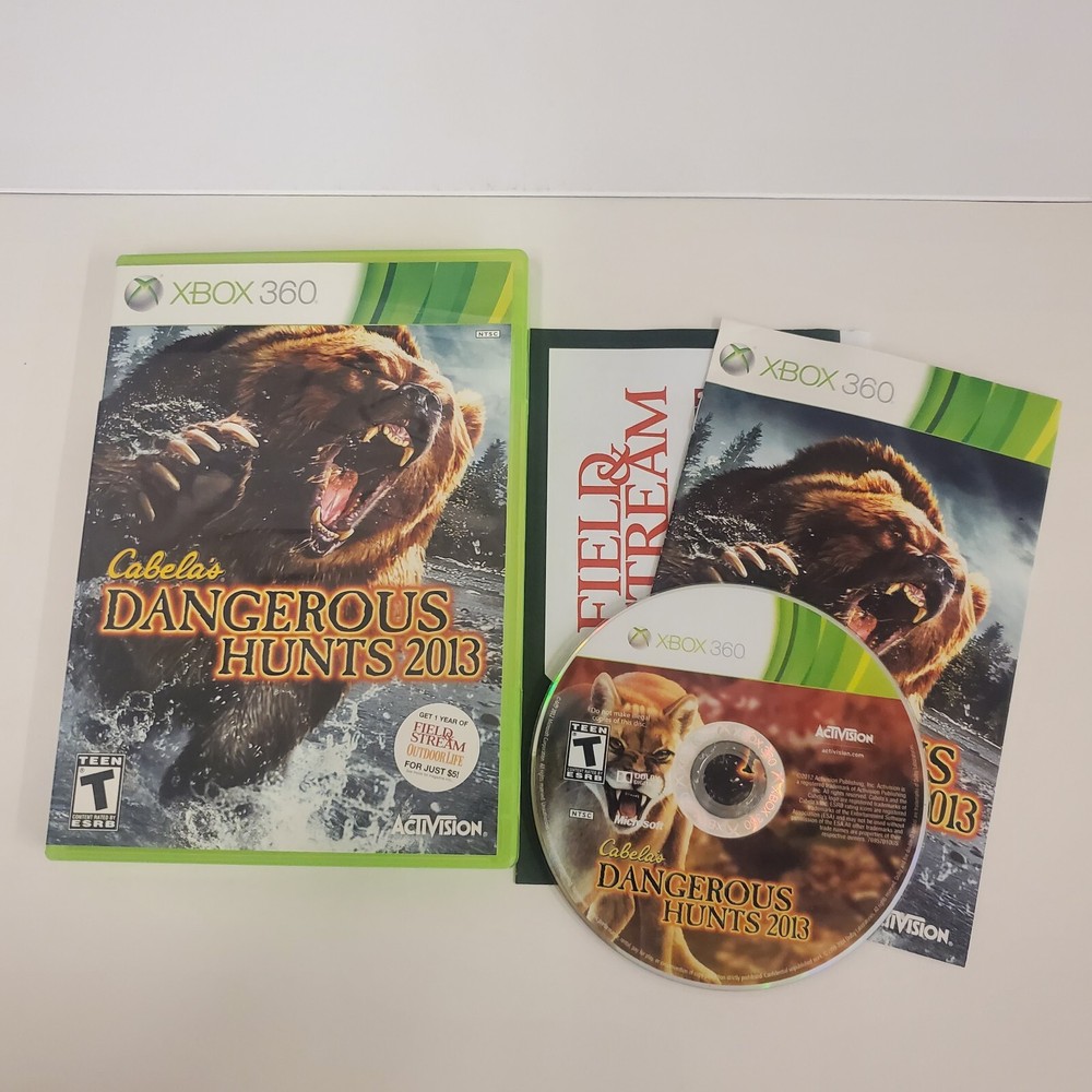 Cabela’s Dangerous Hunts 2013 (Microsoft Xbox 360, 2012)