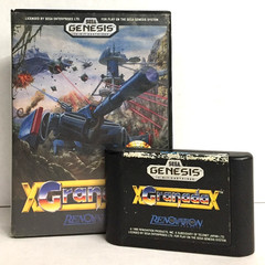 GRANADA Sega Genesis GAME & CASE No Manual SHMUP Shooter BOX – TESTED & WORKING