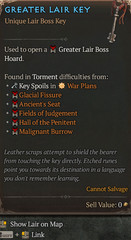 200x Greater Lair Key Diablo 4 Season 13 S13