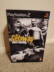 Getaway: Black Monday Press Release Box Sony PS2 Playstation 2 Demo Included