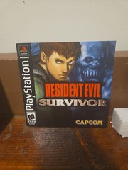 PS1 Resident Evil Survivor Sony PlayStation 2000 Complete CIB w/ Reg Card Capcom