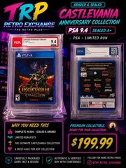 Castlevania Anniversary Collection PS4 (Brand New Graded 9.4)