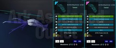Ark Survival Ascended PvE -DIno-Top Stats Tuso|Tusoteuthis – Colors- PC/PS5/XBOX