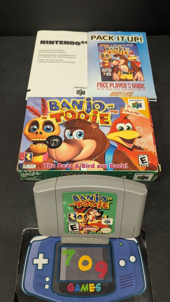 Banjo-Tooie (Nintendo 64, 2000) N64 BOXED IN W/BOX