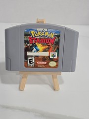 🎮 Pokemon Stadium Nintendo 64 Blockbuster Rental Authentic N64 Cartridge TESTED