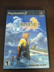 Final Fantasy X (PlayStation 2, 2001) – Disc & Case – Tested Working