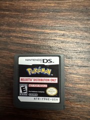 Pokemon Distribution Cartridge Meloetta NTR-Y9HE-USA Nintendo DS Rare