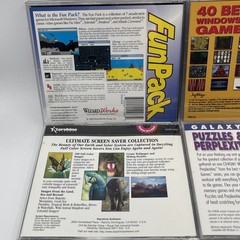 Windows 95 Games Lot PC CD-ROM Software Games Puzzles Screen Savers & More