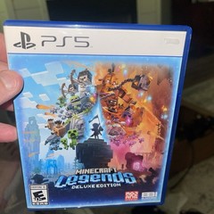 Minecraft Legends Deluxe Edition (PlayStation 5) PS5 Tested Complete Free Ship