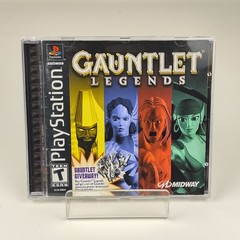 Gauntlet Legends Sony PlayStation 1 (PS1) 2000 Black Label W/Reg Card