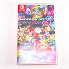 Mario Kart 8 Deluxe Nintendo Switch Game w/Case – Tested & Works – Free Shipping