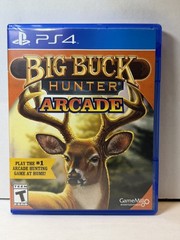 Big Buck Hunter Arcade (Sony PlayStation 4, 2016) Complete. Tested. 🦌 Free Ship